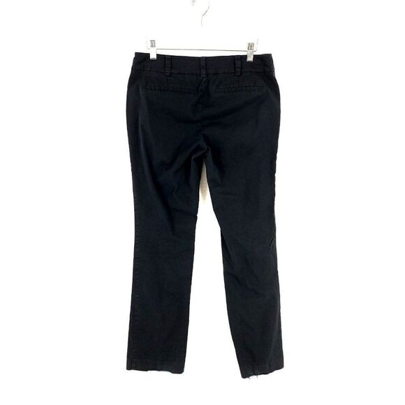 DAMAGED New York & Company 7th Ave Size 6 Average Pants Black Mid Rise 30/30 Cot - Picture 3 of 8